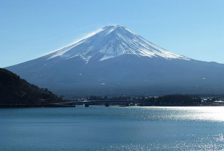 Lake Kawaguchi, Japan