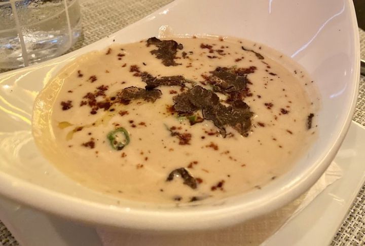 White Bean Soup At Marmalade, Puerto Rico